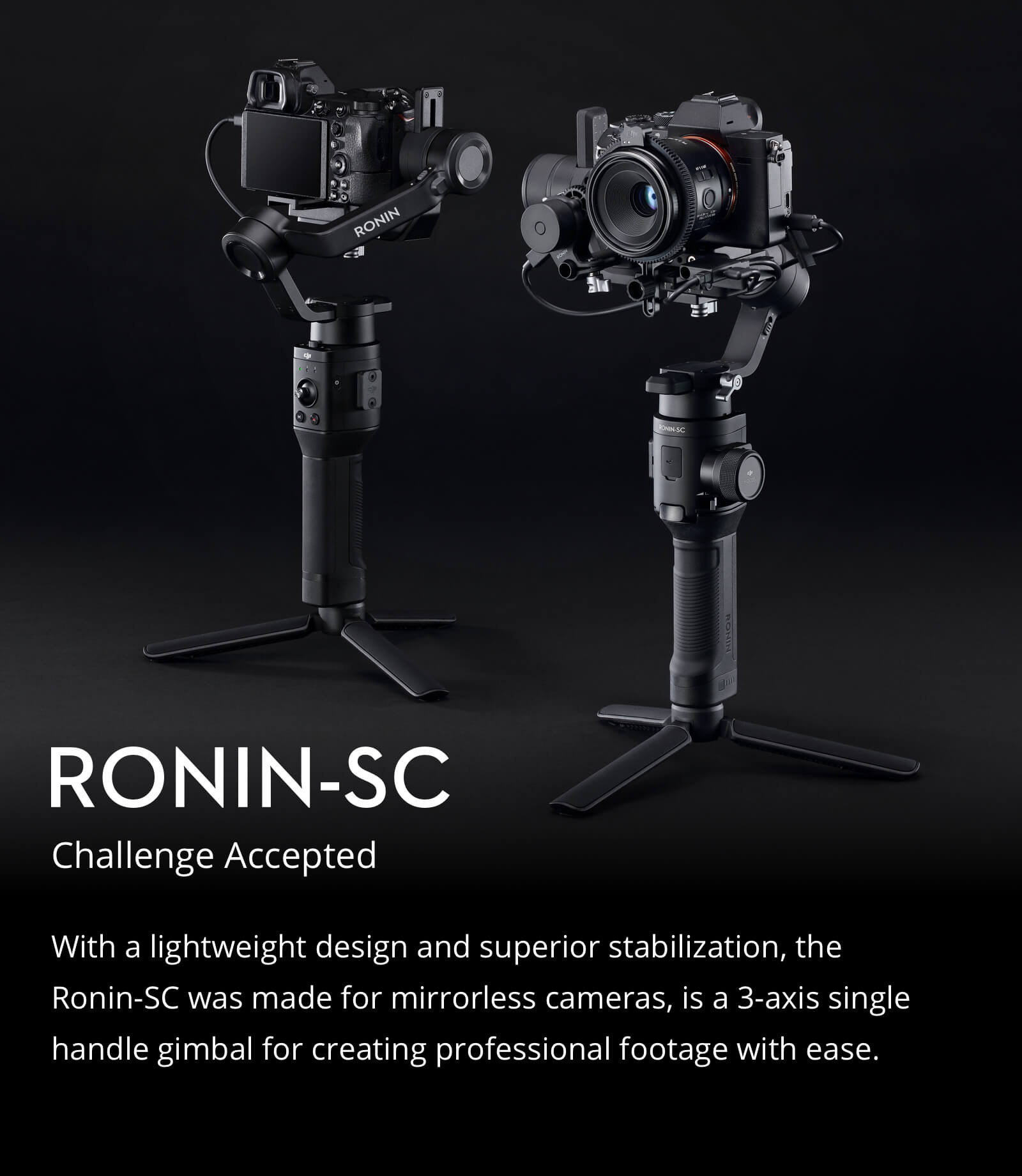 Dji ronin sc store combo