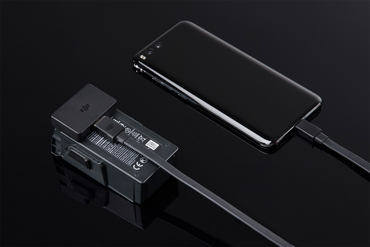 dji battery to power bank adaptor